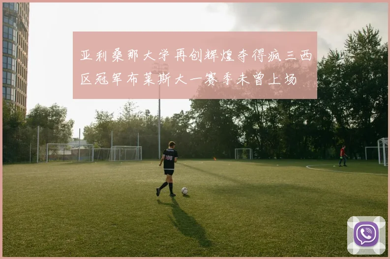 亚利桑那大学再创辉煌夺得疯三西区冠军布莱斯大一赛季未曾上场